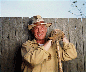 Picture of an active mature gardener